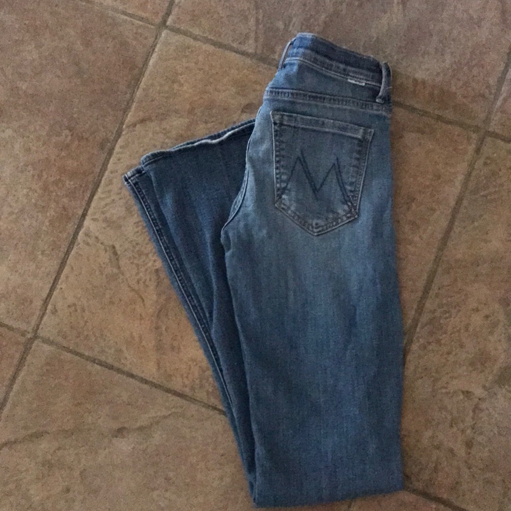 Mother Jeans Sz 27 The Runaway Medium Kitty